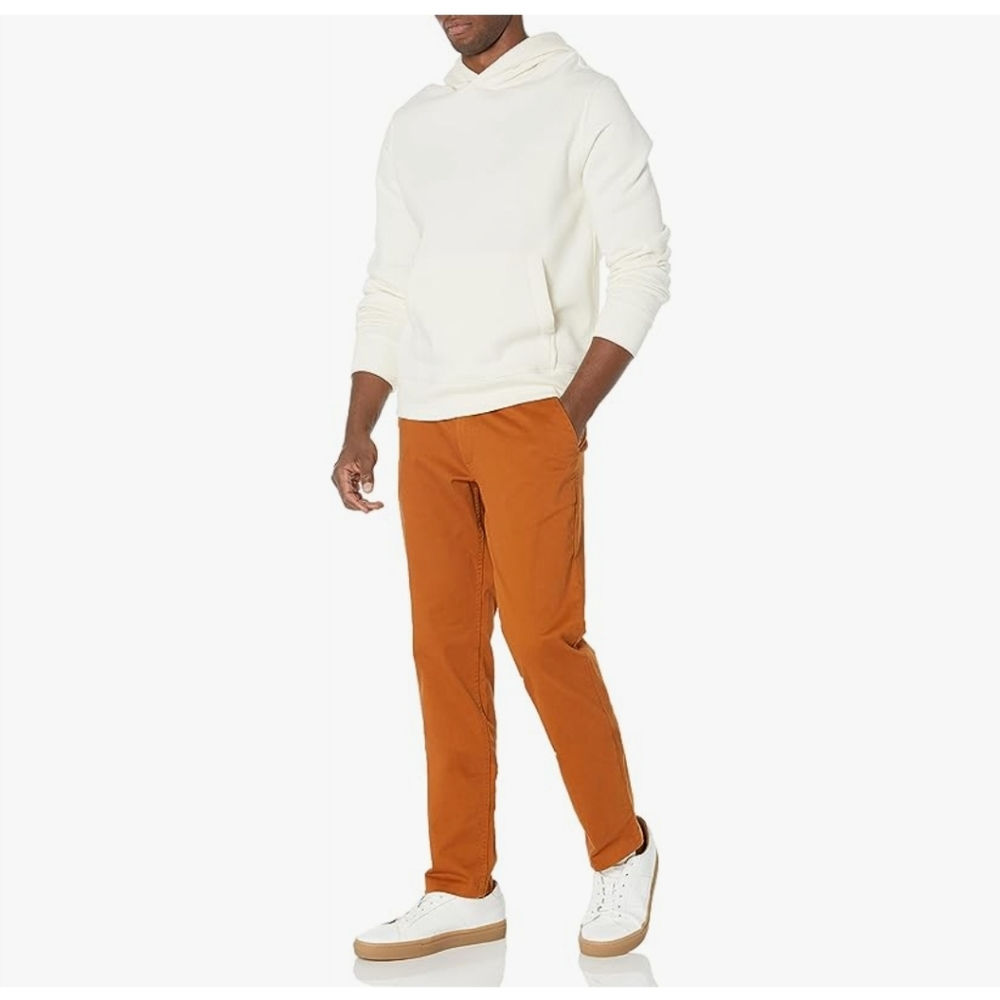 Men's Cotton Straight Leg Chino Pant